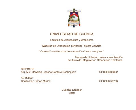 Preview: Capulispamba y la integración del área urbana