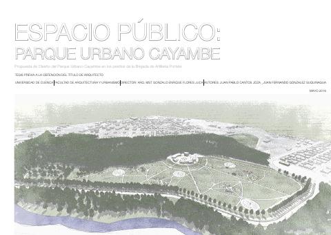 Preview: Parque Urbano Cayambe: parques de mayor relevancia en Cuenca