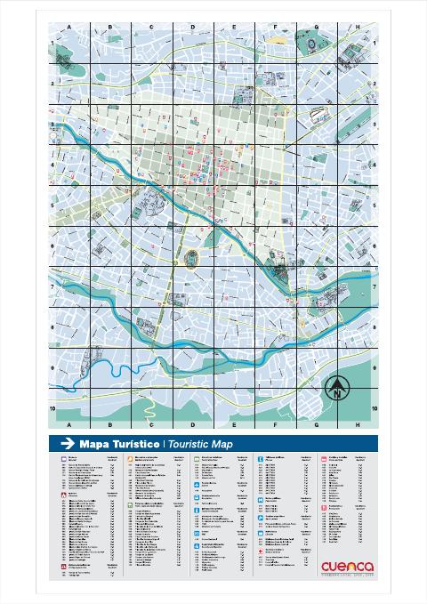 Preview: Mapa Turístico de la Ciudad de Cuenca
