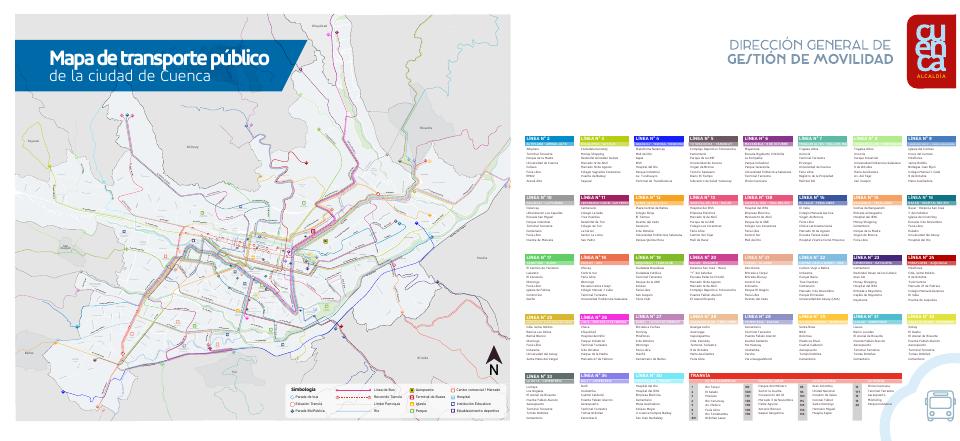 Preview: Mapa de transporte público de Cuenca