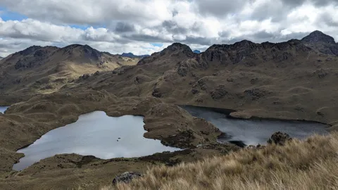 Twin highland lagoons.